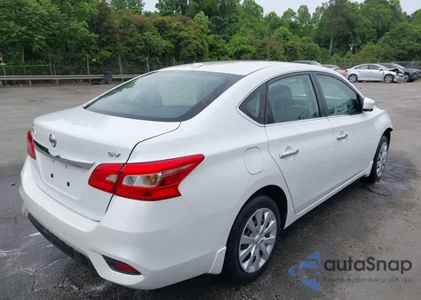 2016 Nissan Sentra Sv из США, поврежденный, VIN 3N1AB7AP1GY259358